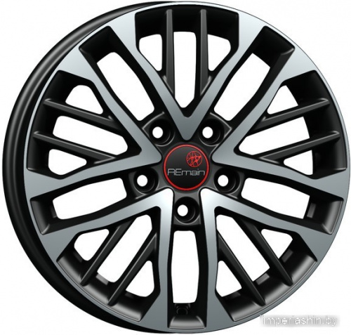 Vector R238 (16_Creta) 16x6" 5x114.3мм DIA 67.1мм ET 43мм Черный с алмазной проточкой