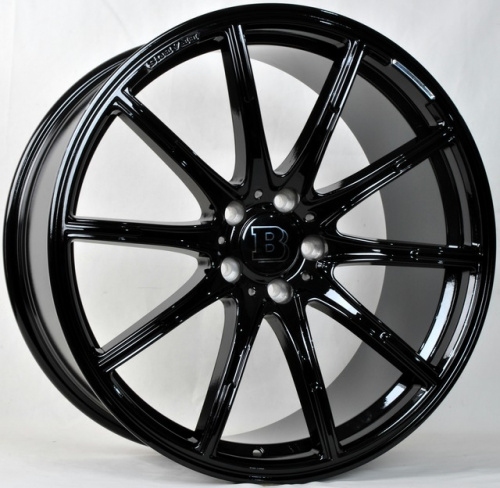 ABWheels XN-1037 (R) R20 9.5J 5x112 ET39 DIA66.45 BLACK