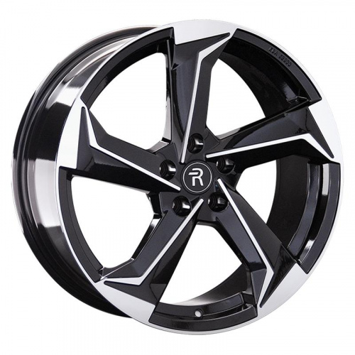 Mercedes MR304-mb 18x8" 5x112мм DIA 66.6мм ET 43мм BKF / Чёрный  глянцевый с проточкой