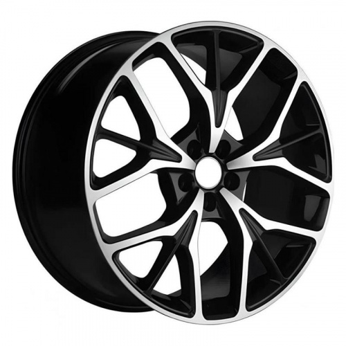 KHOMEN 2012-blf (Chery Tiggo 8 PRO) 20x8" 5x108мм DIA 60.1мм ET 43мм BLF / Чёрный с полировкой