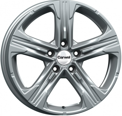Carwel Алтор 240 (Tiguan) 17x7" 5x112мм DIA 57.1мм ET 40мм SB / Насыщенный серебристый металлик