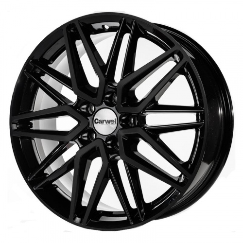 Carwel Кобра-bk 229 16x6" 4x100мм DIA 60.1мм ET 50мм BK / Чёрный глянцевый